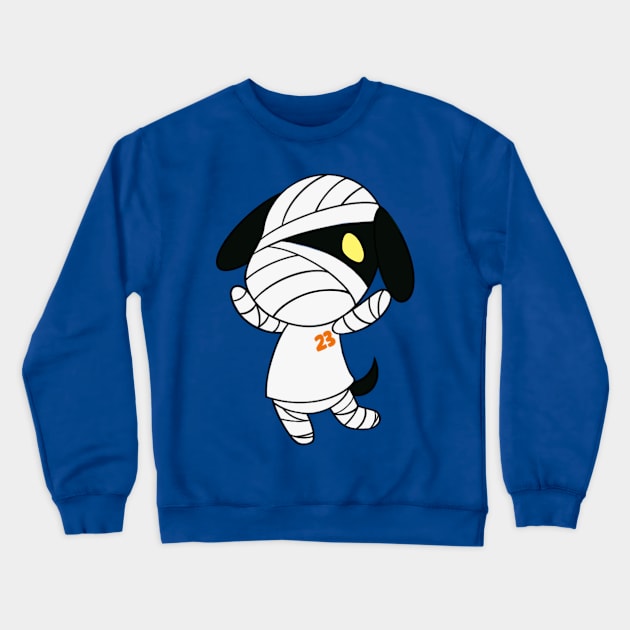 Lucky Mummy Dog Crewneck Sweatshirt by Scottydog